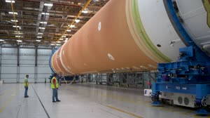 NASA Connects All Major Structures of Artemis II Moon Rocket Core Stage